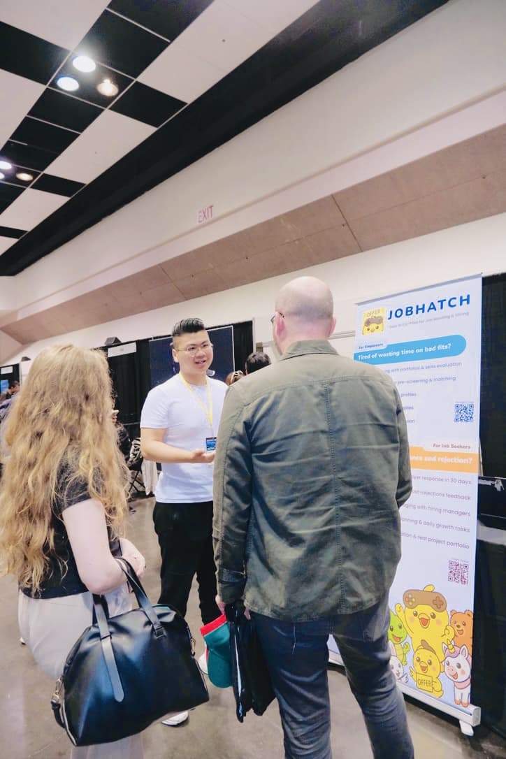 JobHatch networking conversation
